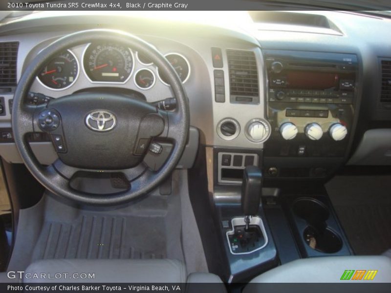Black / Graphite Gray 2010 Toyota Tundra SR5 CrewMax 4x4