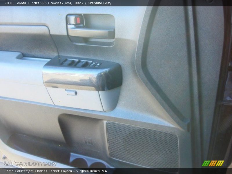 Black / Graphite Gray 2010 Toyota Tundra SR5 CrewMax 4x4