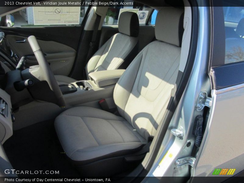 Front Seat of 2013 Volt 