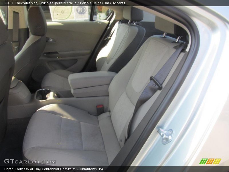 Rear Seat of 2013 Volt 