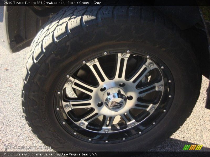 Black / Graphite Gray 2010 Toyota Tundra SR5 CrewMax 4x4