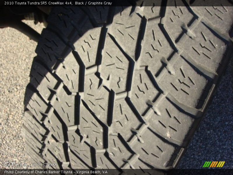 Black / Graphite Gray 2010 Toyota Tundra SR5 CrewMax 4x4