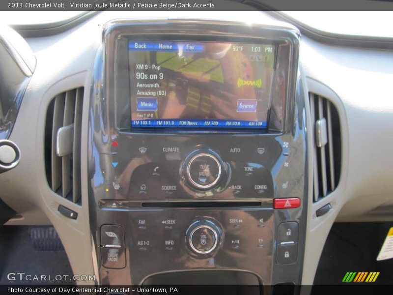 Viridian Joule Metallic / Pebble Beige/Dark Accents 2013 Chevrolet Volt