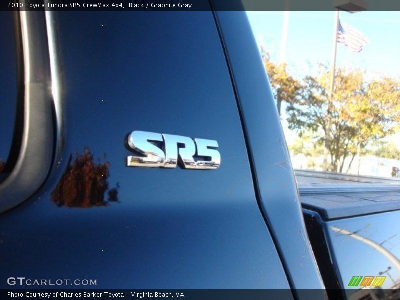 Black / Graphite Gray 2010 Toyota Tundra SR5 CrewMax 4x4