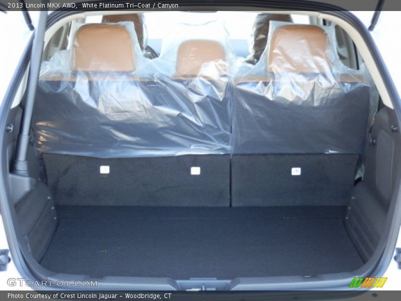 White Platinum Tri-Coat / Canyon 2013 Lincoln MKX AWD