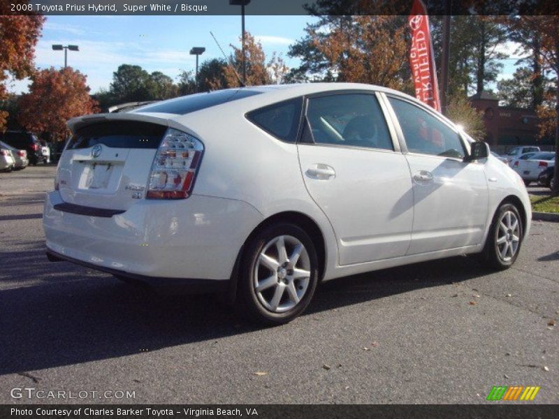 Super White / Bisque 2008 Toyota Prius Hybrid