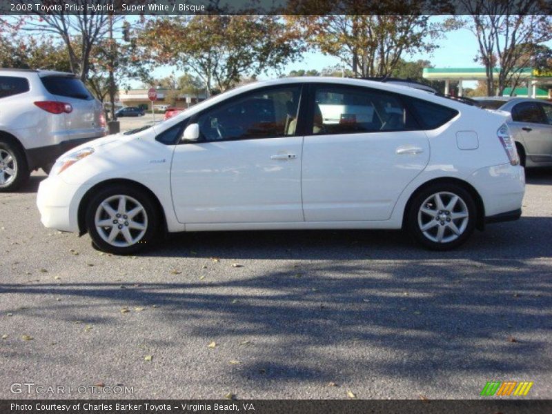 Super White / Bisque 2008 Toyota Prius Hybrid