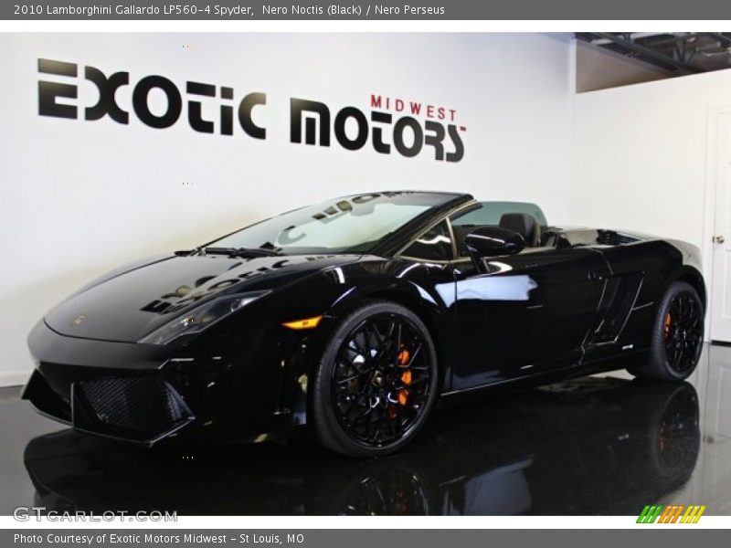Nero Noctis (Black) / Nero Perseus 2010 Lamborghini Gallardo LP560-4 Spyder