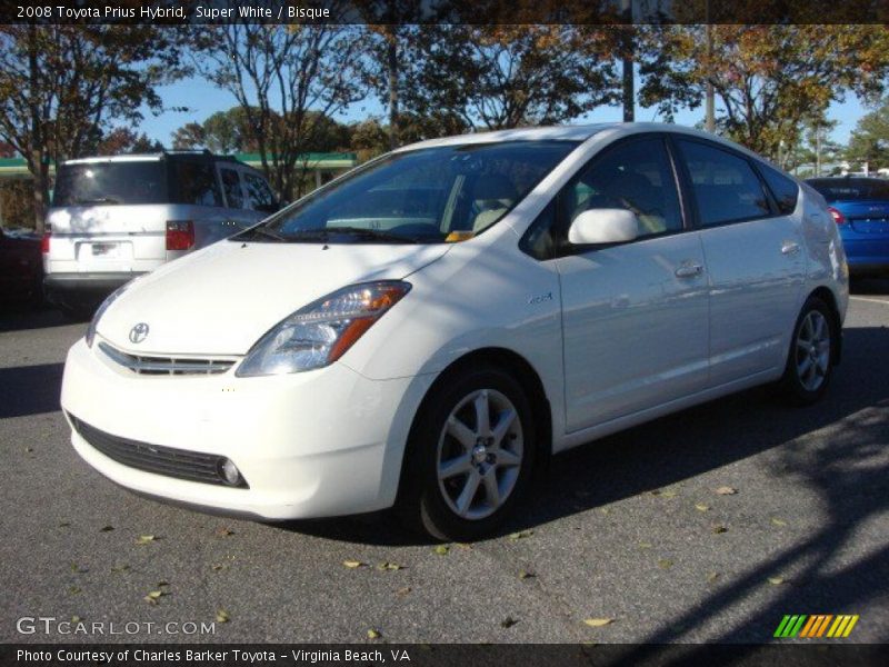 Super White / Bisque 2008 Toyota Prius Hybrid