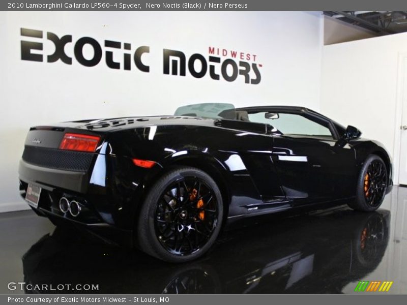 Nero Noctis (Black) / Nero Perseus 2010 Lamborghini Gallardo LP560-4 Spyder