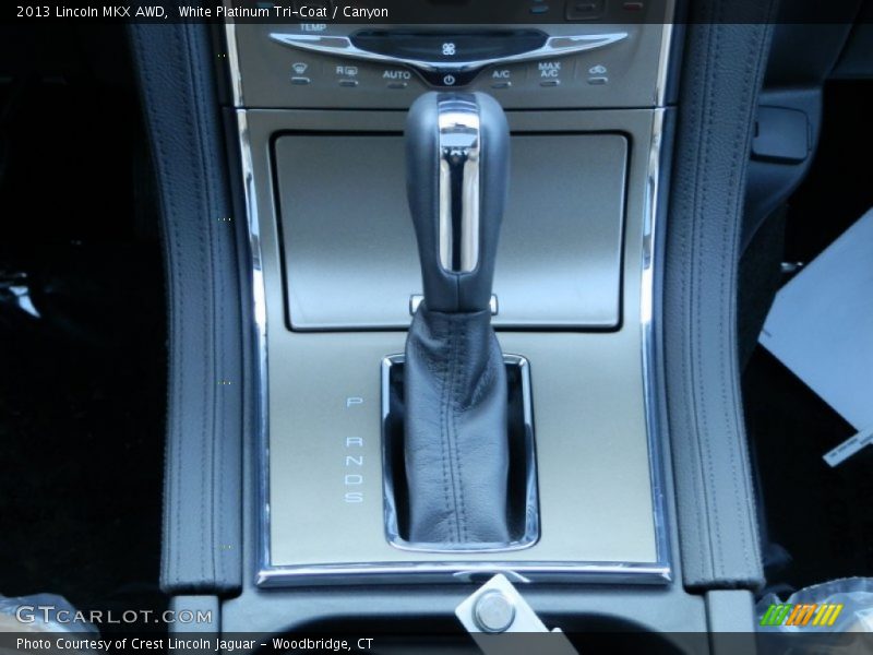 White Platinum Tri-Coat / Canyon 2013 Lincoln MKX AWD