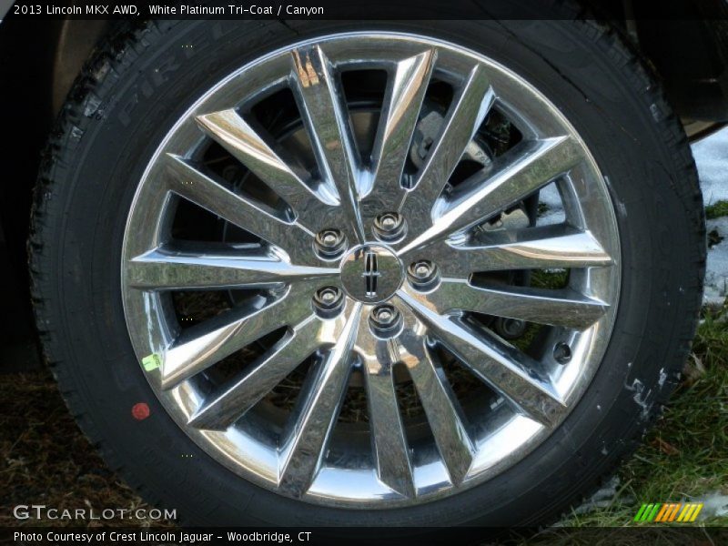 White Platinum Tri-Coat / Canyon 2013 Lincoln MKX AWD