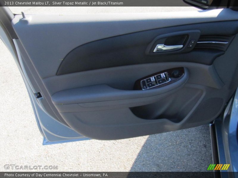 Silver Topaz Metallic / Jet Black/Titanium 2013 Chevrolet Malibu LT