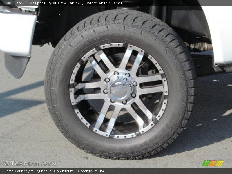 Custom Wheels of 2008 F350 Super Duty XL Crew Cab 4x4