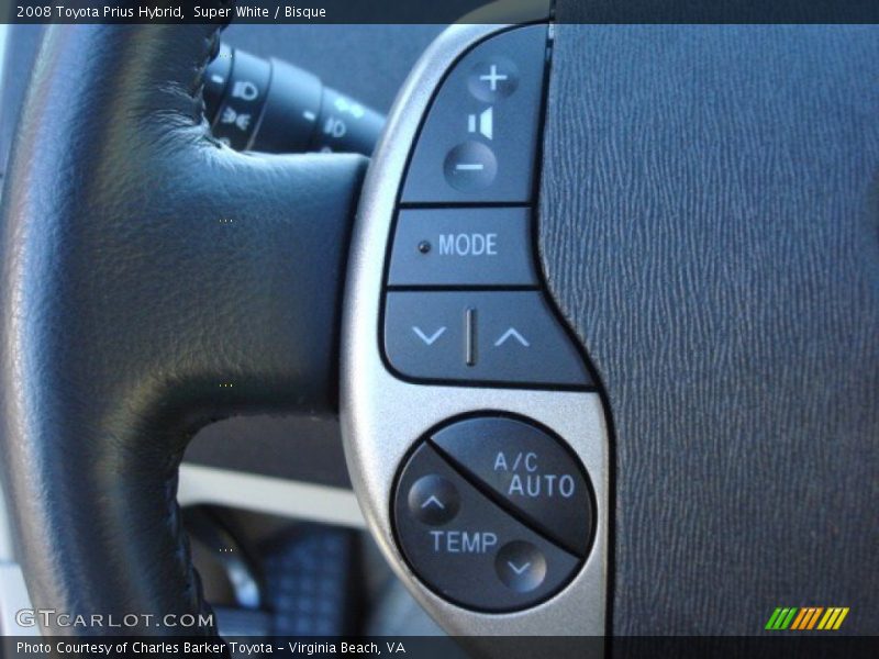 Super White / Bisque 2008 Toyota Prius Hybrid