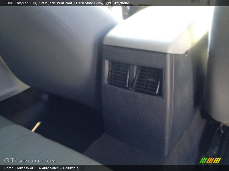 Satin Jade Pearlcoat / Dark Slate Gray/Light Graystone 2006 Chrysler 300