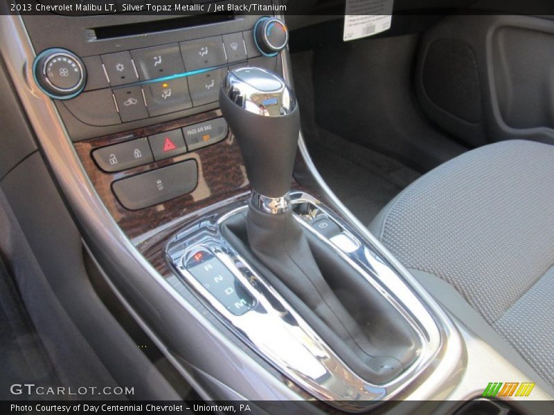 Silver Topaz Metallic / Jet Black/Titanium 2013 Chevrolet Malibu LT