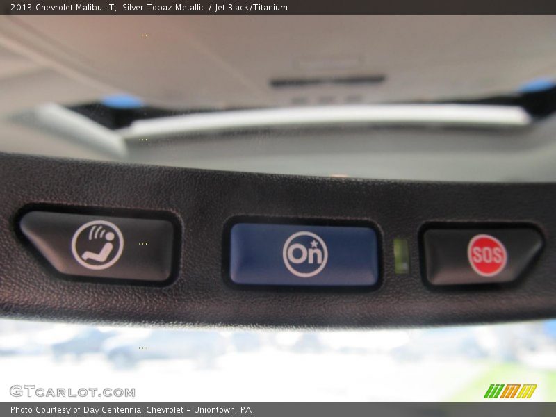 Silver Topaz Metallic / Jet Black/Titanium 2013 Chevrolet Malibu LT