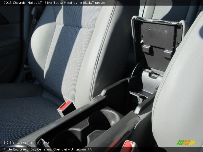 Silver Topaz Metallic / Jet Black/Titanium 2013 Chevrolet Malibu LT