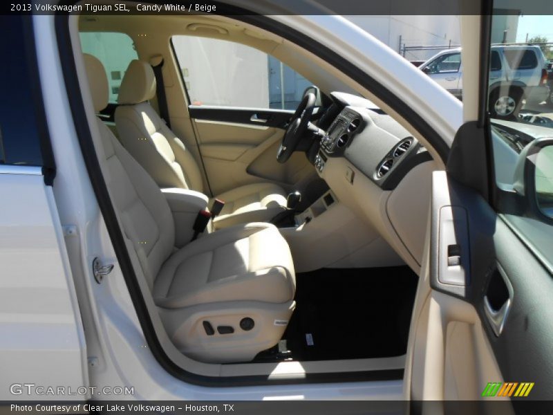 Candy White / Beige 2013 Volkswagen Tiguan SEL