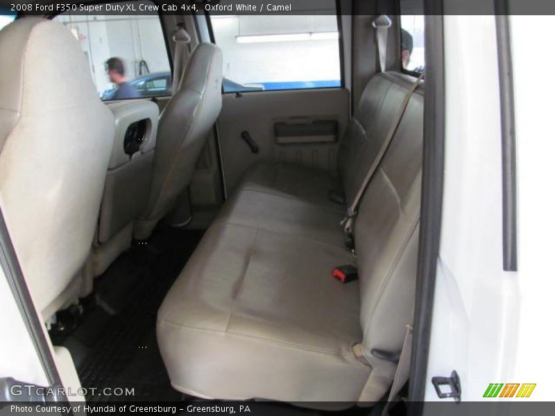 Oxford White / Camel 2008 Ford F350 Super Duty XL Crew Cab 4x4