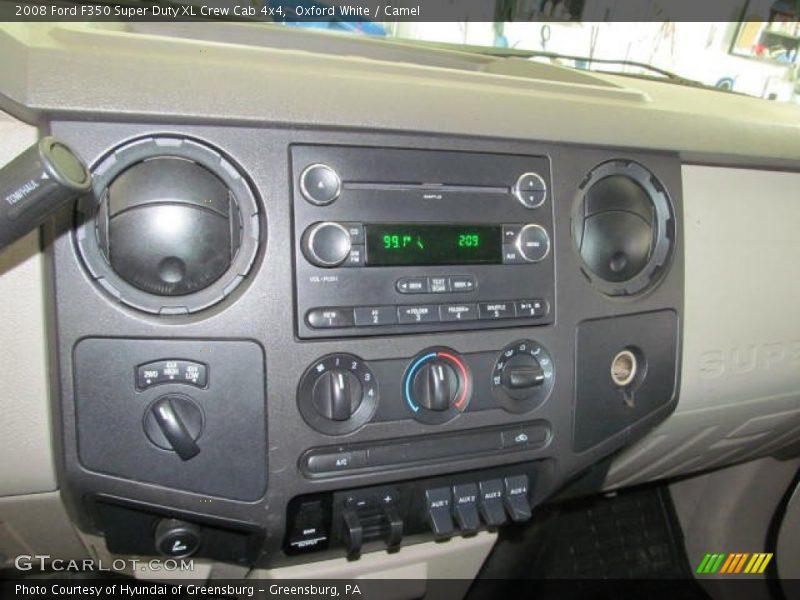 Controls of 2008 F350 Super Duty XL Crew Cab 4x4