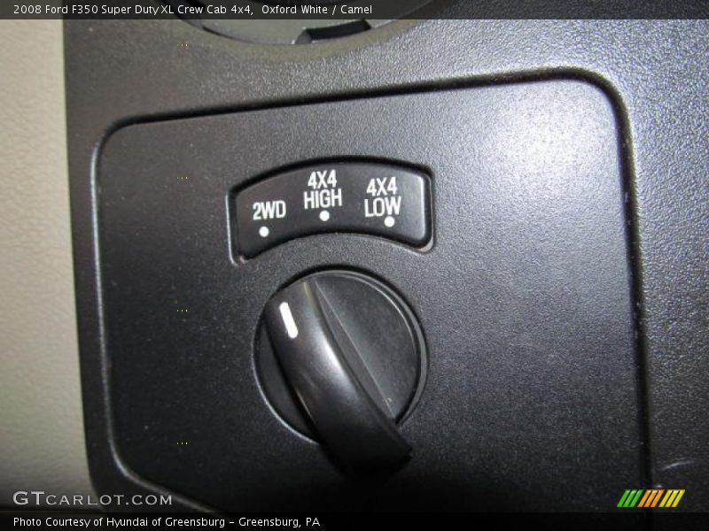 Controls of 2008 F350 Super Duty XL Crew Cab 4x4
