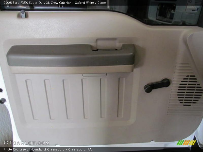 Oxford White / Camel 2008 Ford F350 Super Duty XL Crew Cab 4x4