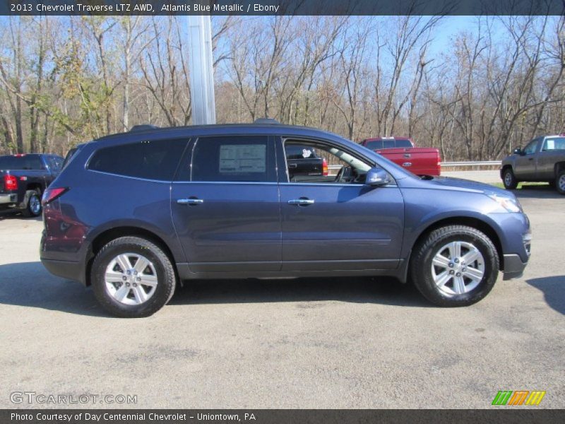  2013 Traverse LTZ AWD Atlantis Blue Metallic
