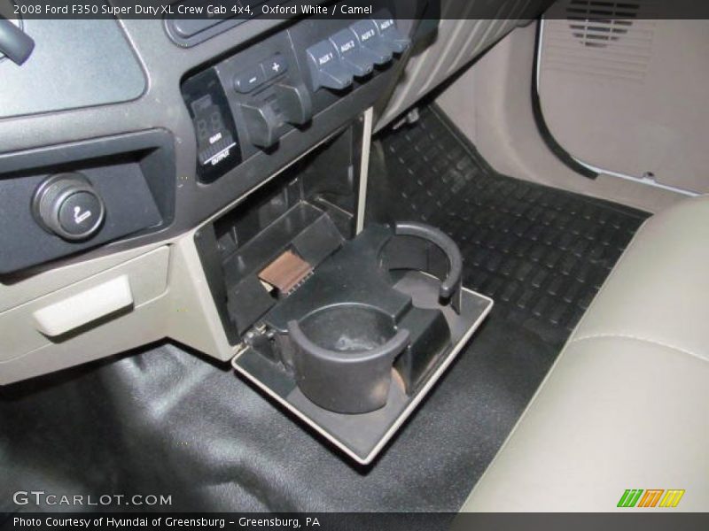 Oxford White / Camel 2008 Ford F350 Super Duty XL Crew Cab 4x4