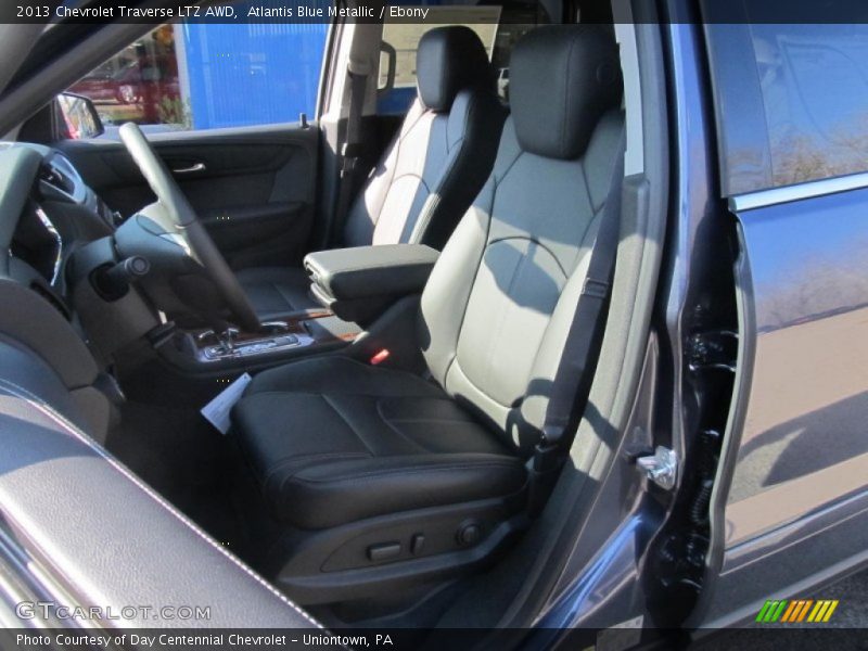 Front Seat of 2013 Traverse LTZ AWD