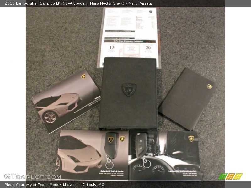 Books/Manuals of 2010 Gallardo LP560-4 Spyder