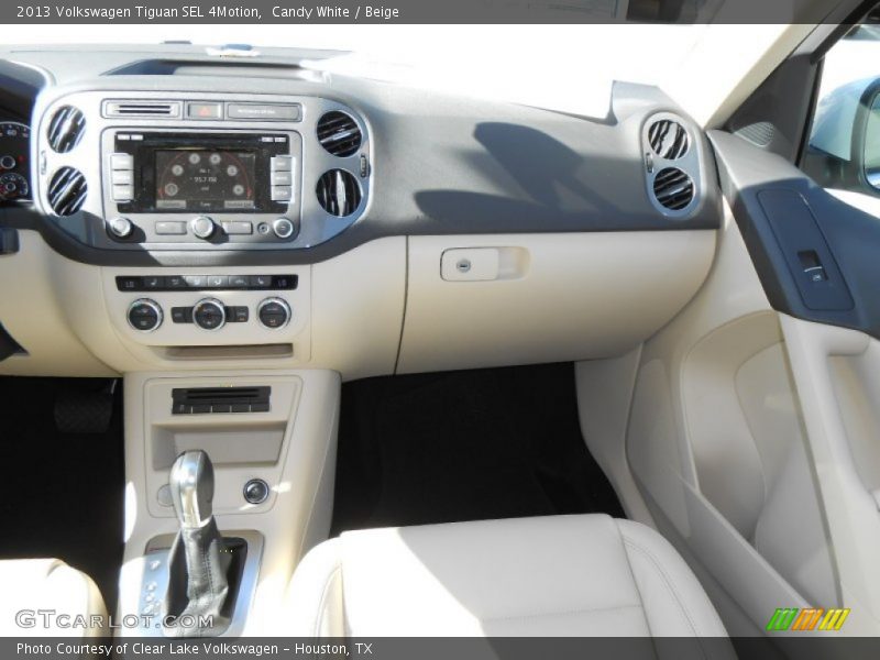 Candy White / Beige 2013 Volkswagen Tiguan SEL 4Motion