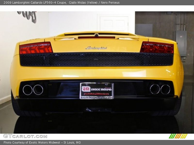 Giallo Midas (Yellow) / Nero Perseus 2009 Lamborghini Gallardo LP560-4 Coupe