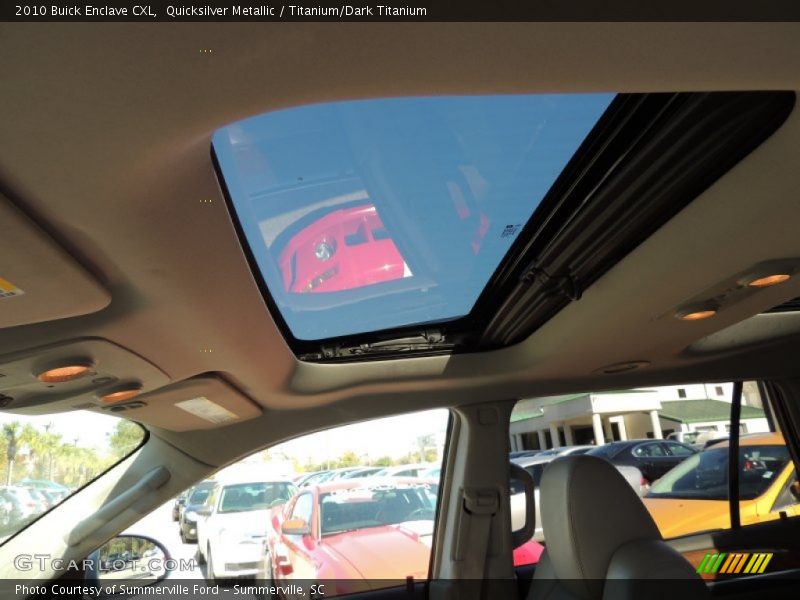 Quicksilver Metallic / Titanium/Dark Titanium 2010 Buick Enclave CXL