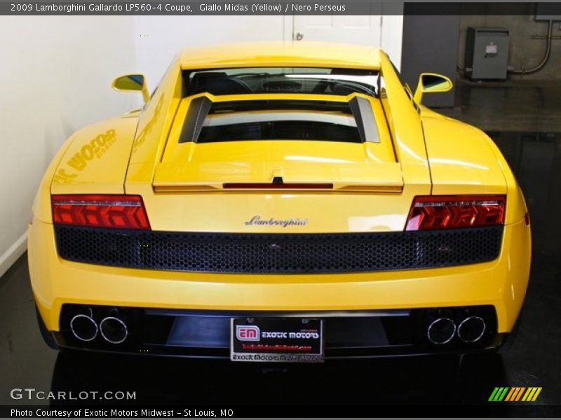 Giallo Midas (Yellow) / Nero Perseus 2009 Lamborghini Gallardo LP560-4 Coupe