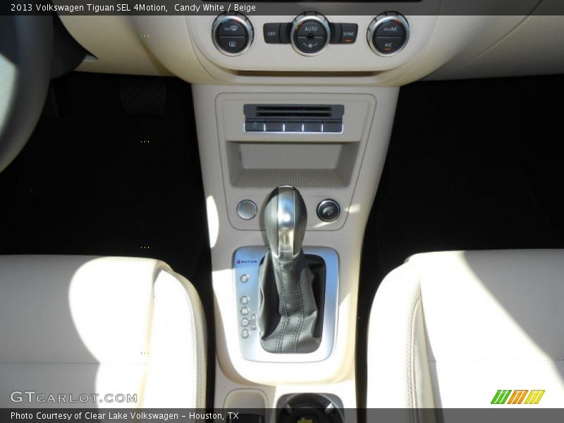 Candy White / Beige 2013 Volkswagen Tiguan SEL 4Motion