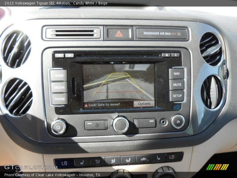 Candy White / Beige 2013 Volkswagen Tiguan SEL 4Motion