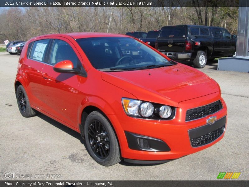 Front 3/4 View of 2013 Sonic LT Hatch