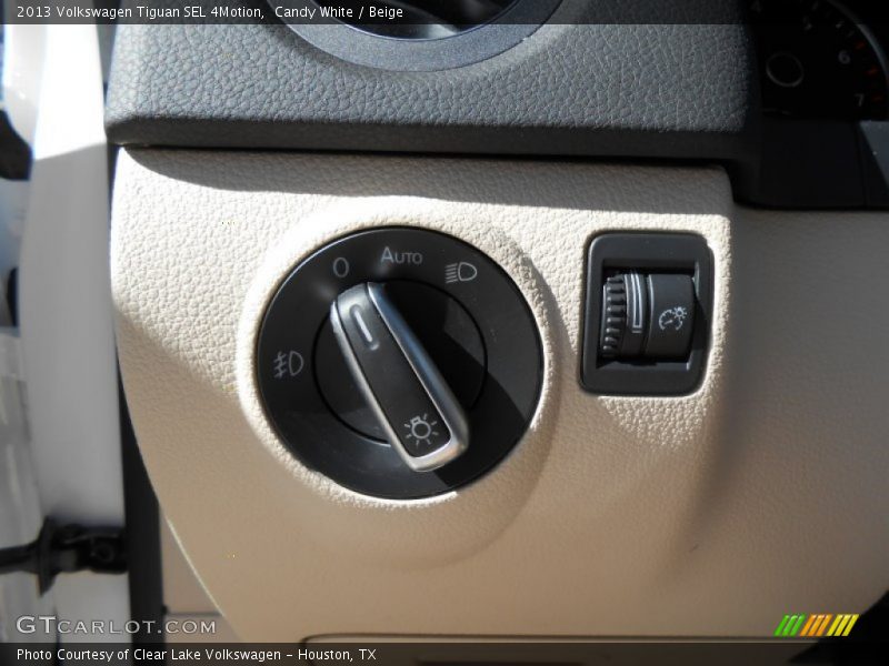 Candy White / Beige 2013 Volkswagen Tiguan SEL 4Motion