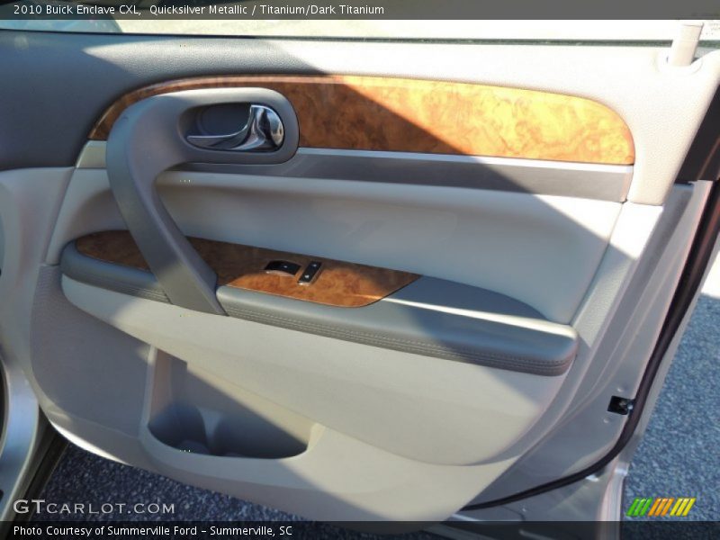 Quicksilver Metallic / Titanium/Dark Titanium 2010 Buick Enclave CXL