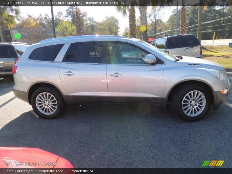 Quicksilver Metallic / Titanium/Dark Titanium 2010 Buick Enclave CXL