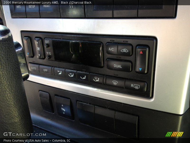 Black / Charcoal Black 2006 Mercury Mountaineer Luxury AWD