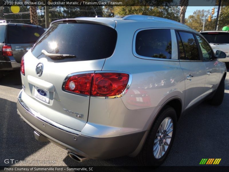 Quicksilver Metallic / Titanium/Dark Titanium 2010 Buick Enclave CXL