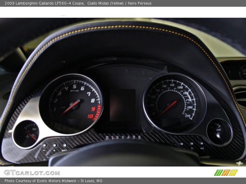  2009 Gallardo LP560-4 Coupe LP560-4 Coupe Gauges