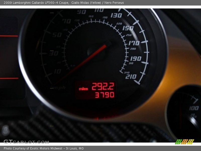  2009 Gallardo LP560-4 Coupe LP560-4 Coupe Gauges