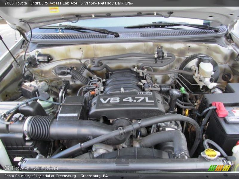 Silver Sky Metallic / Dark Gray 2005 Toyota Tundra SR5 Access Cab 4x4