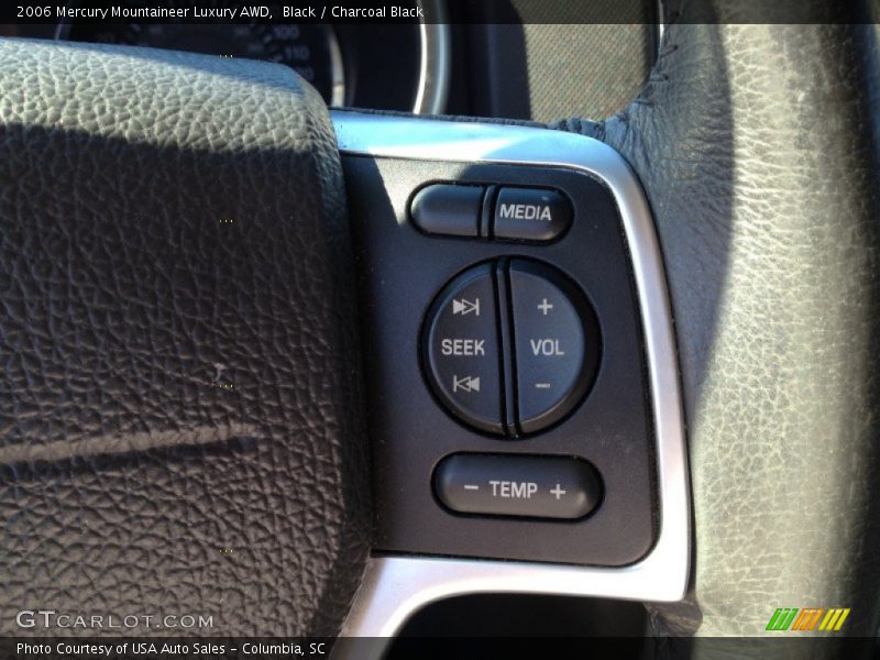 Black / Charcoal Black 2006 Mercury Mountaineer Luxury AWD