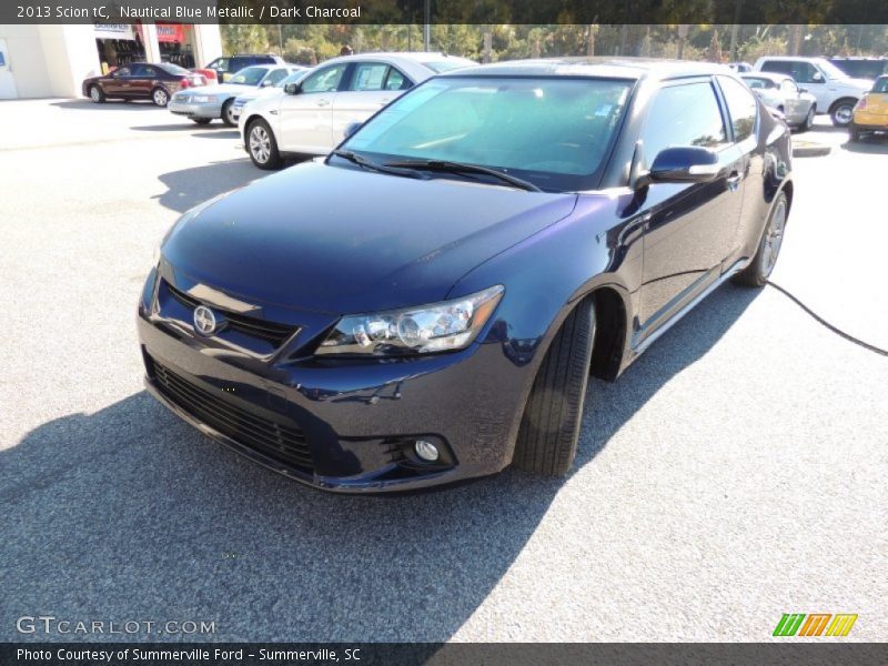 Nautical Blue Metallic / Dark Charcoal 2013 Scion tC