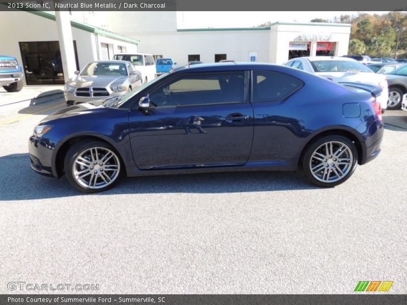 Nautical Blue Metallic / Dark Charcoal 2013 Scion tC